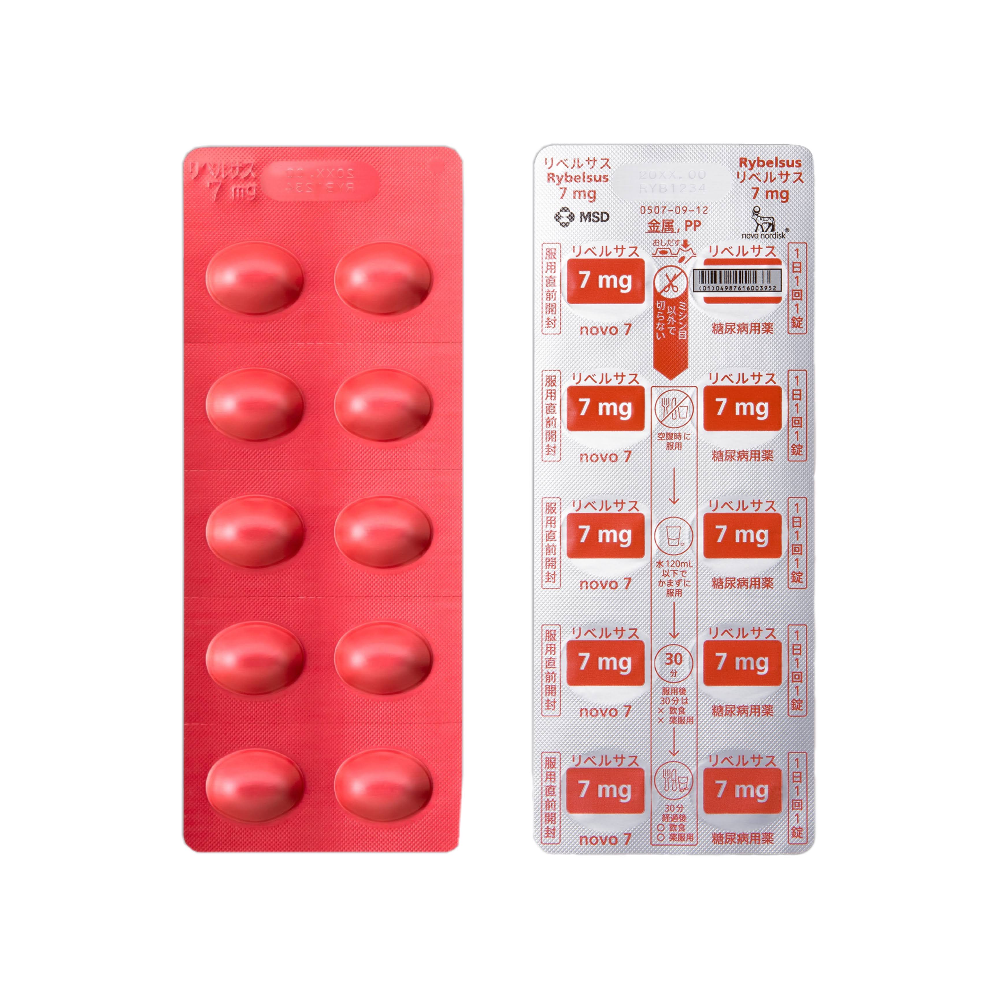 リベルサス７mg　10錠